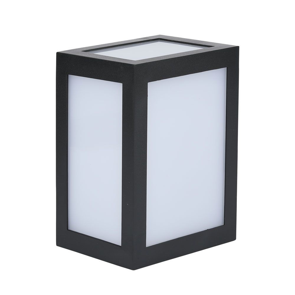 12w Væglampe   Led, 4000k, Sort Hus   Kulør : Neutral fra V-tac