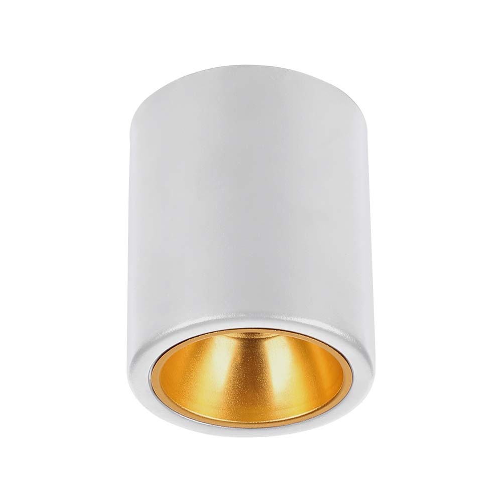 Påbygning Gu10 Lampe   Rund, Hvid fra V-tac