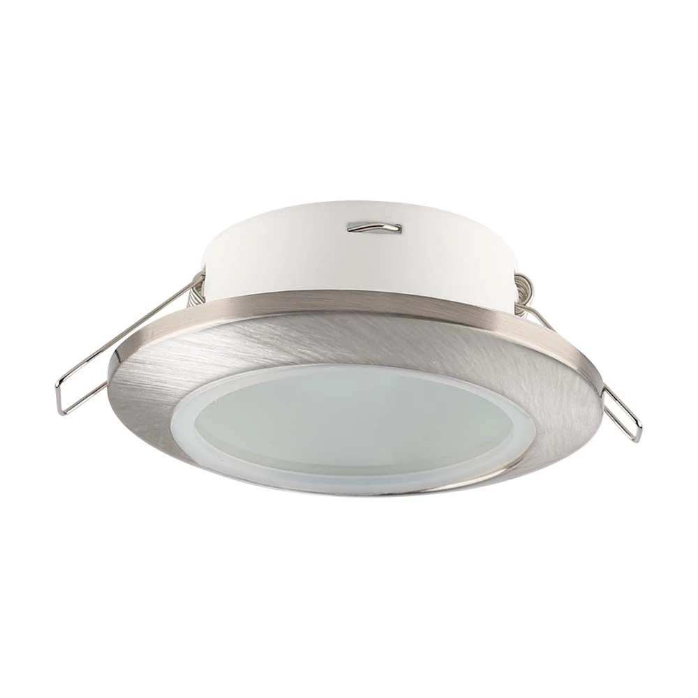 Gu10 Lampe, Rundsatin Nikkel fra V-tac