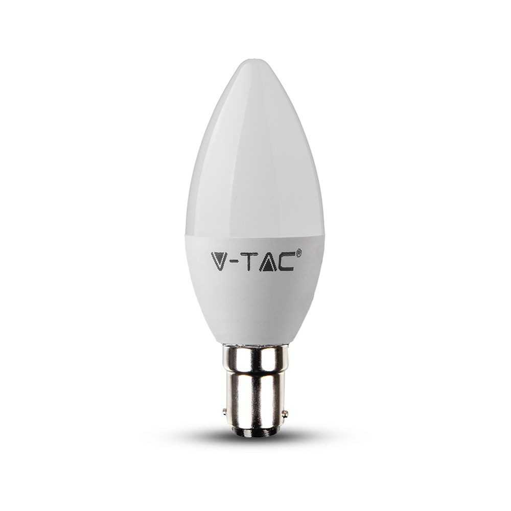 5.5w Kertepære B15 Plast, Samsung Chip, 3000k, Dæmpbar Kulør : Varm fra V-tac