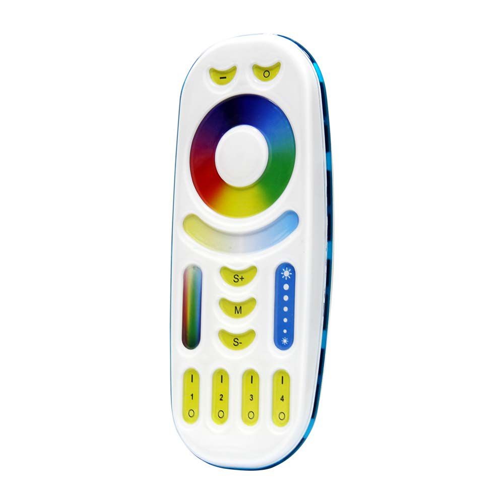 Touch Fjernbetjening Til Rgb+cct Led Strips 4 Zoner, Hvid, Touch Kontrol fra V-tac