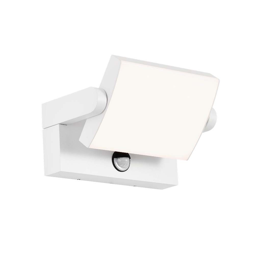 17w Led Væglampe   Sensor, 3000k, Hvid, Hus, Ip65   Kulør : Varm fra V-tac