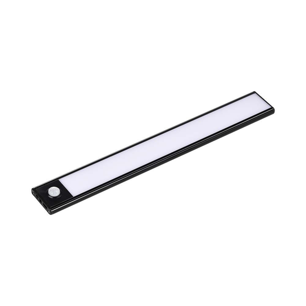 2,5w Led Skabslys Pir Sensor 4000k, Sort, Ip20 Kulør : Neutral fra V-tac