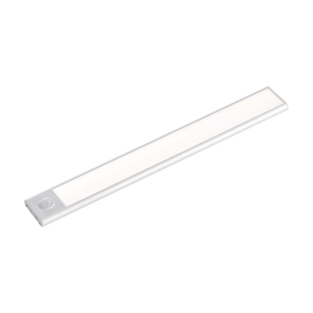 2.5w Led Skabslys Med Pir Sensor, 3000k, Sølv, Hus, Ip20 Kulør : Varm fra V-tac