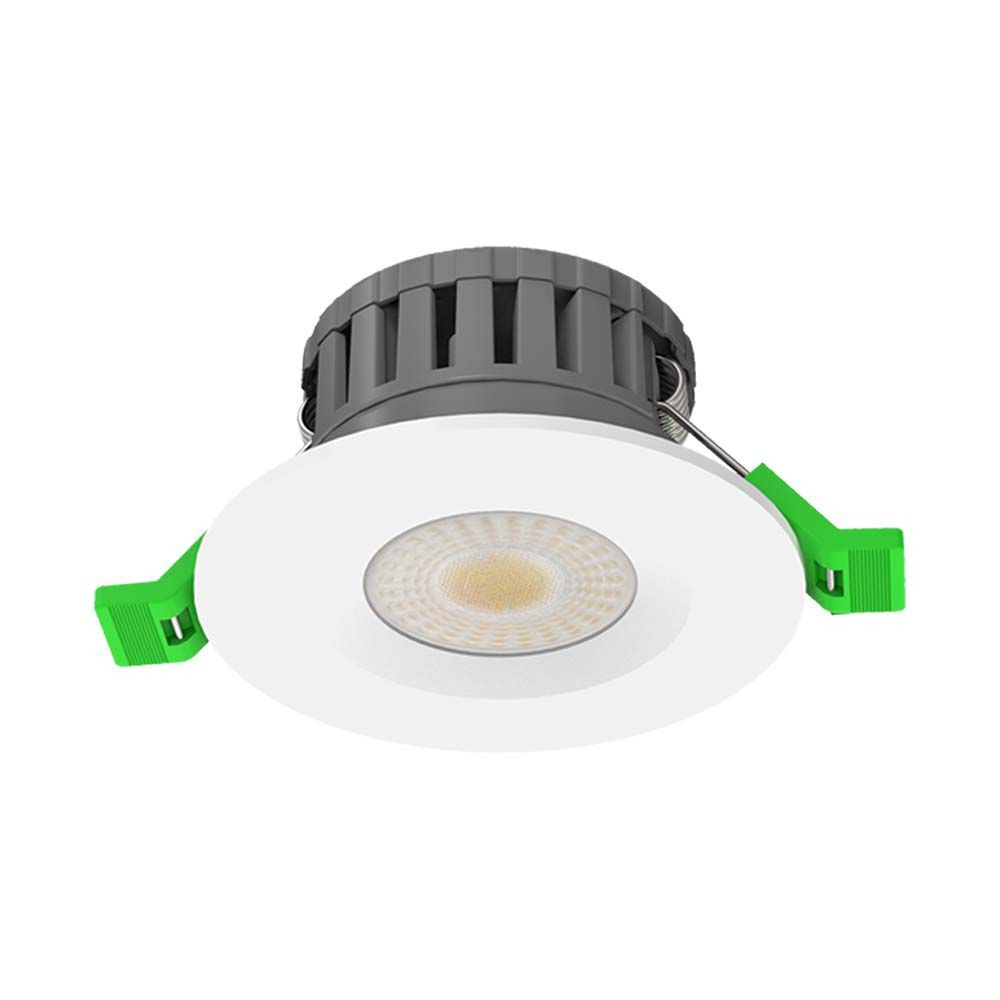 5w 8w Led Brandsikker Downlight Cct 4i1, Dæmpbar Kulør : 5 I 1 fra V-tac