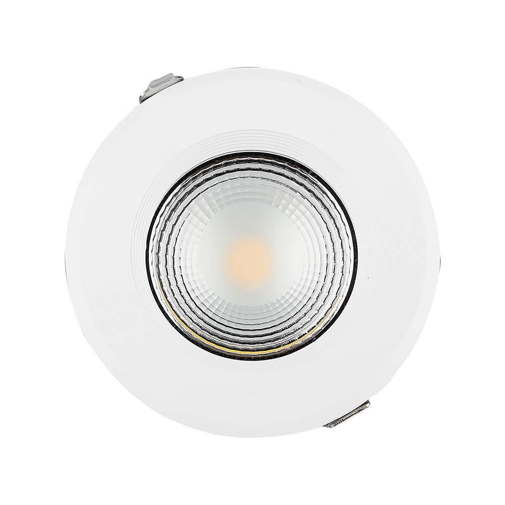 40w Led Downlight Reflektor Cob, 6500k, Høj Lumen Kulør : Kold fra V-tac