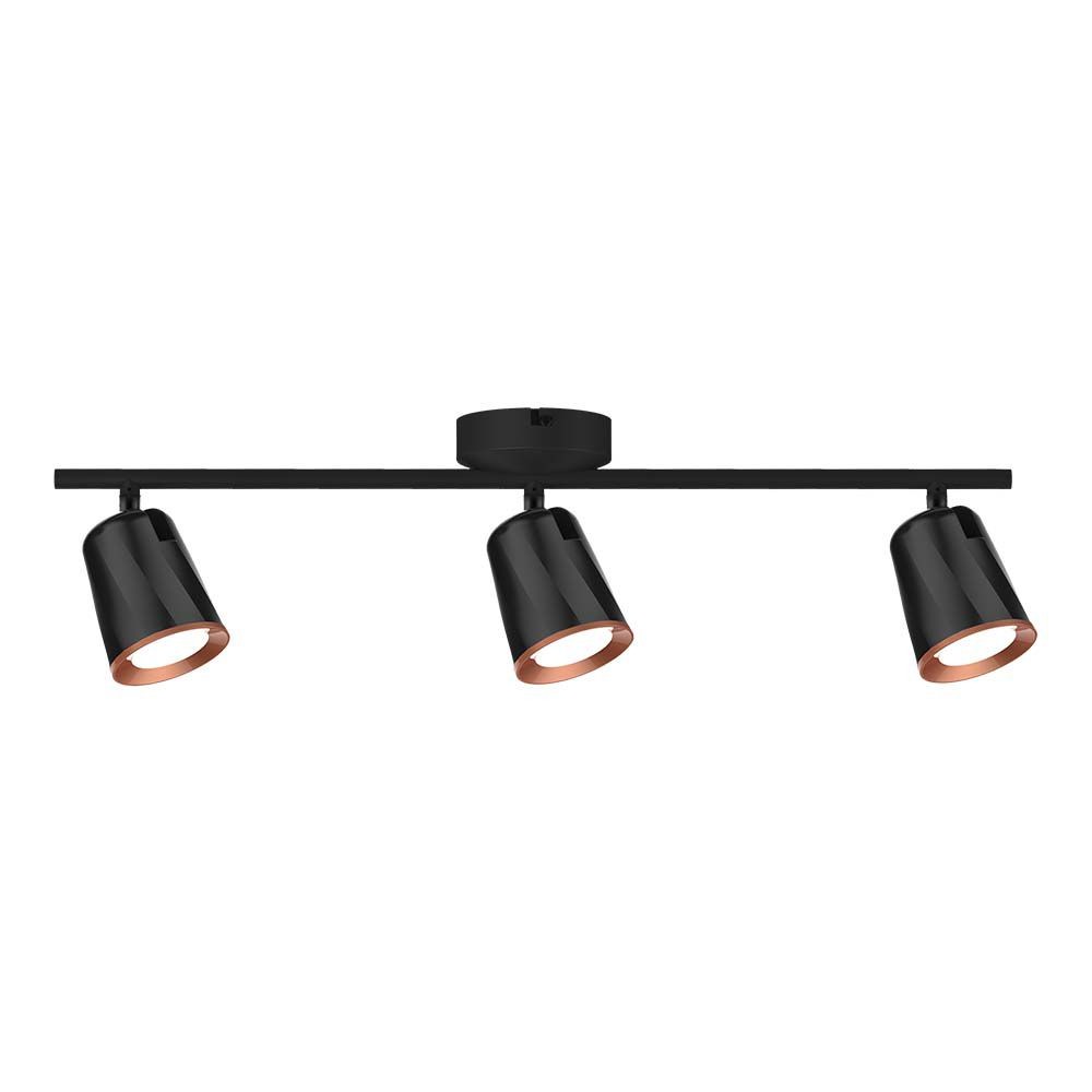 18w Led Væglampe 4000k Sort   Kulør : Neutral fra V-tac