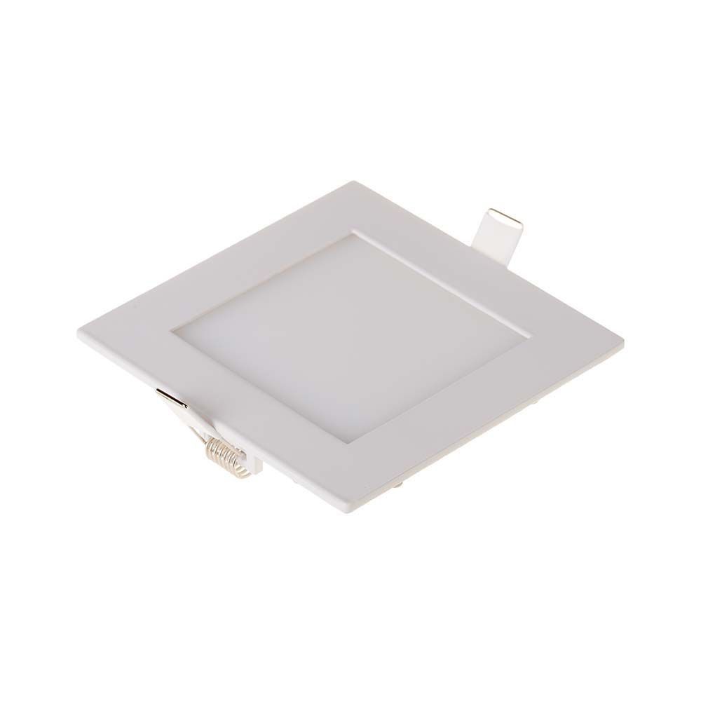 6w Led Panel Premium, 6400k, Kvadrat Kulør : Kold fra V-tac