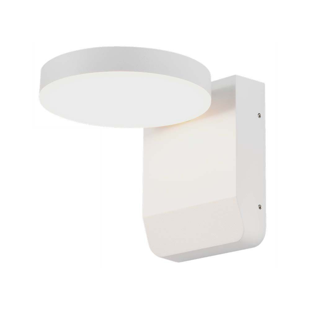 V Tac Led Væglys 17w   4000k, Hvid, Rundt, Ip65   Kulør : Neutral fra V-tac
