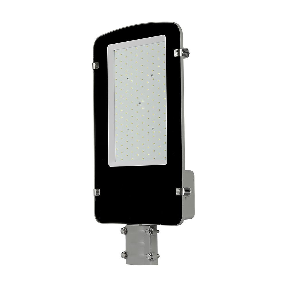 Gadelampe Led 100w   Samsung Chip, 6500k, Grå Hus   Kulør : Kold fra V-tac