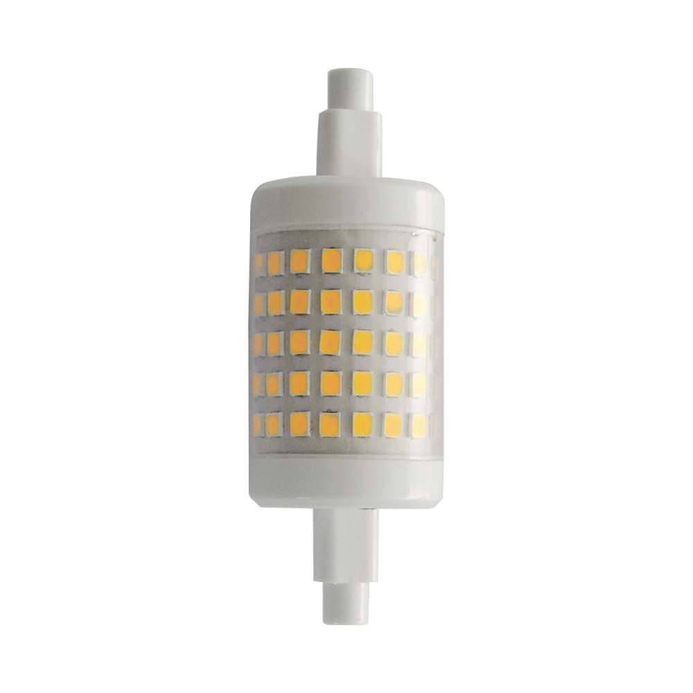 7w Led Plastpære R7s 3000k Kulør : Varm fra V-tac