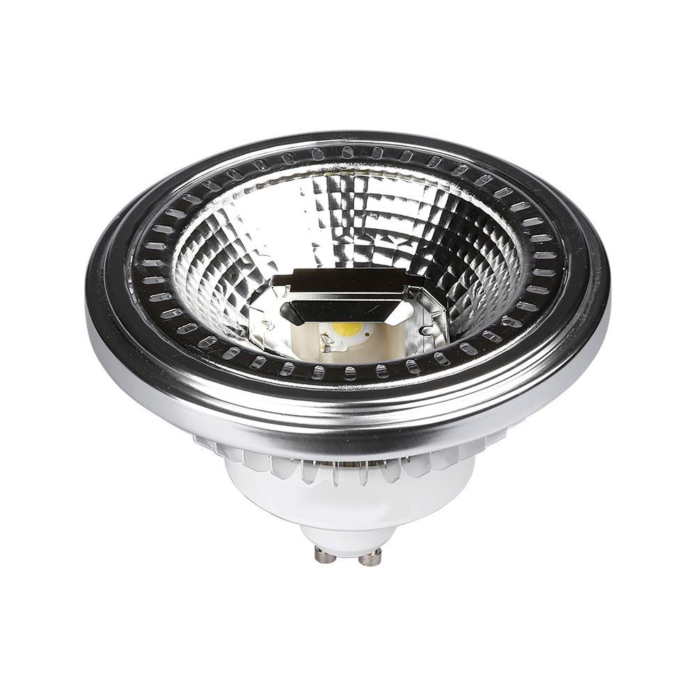 12w Led Spotlys Gu10   4000k, Dæmpbar   Kulør : Neutral fra V-tac