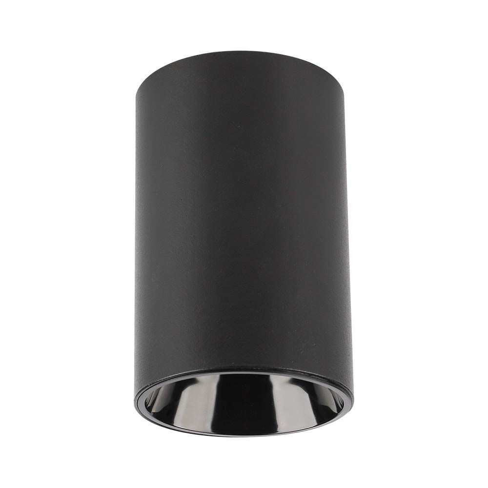 Overflade Spotlampe Rund Sort Hus fra V-tac