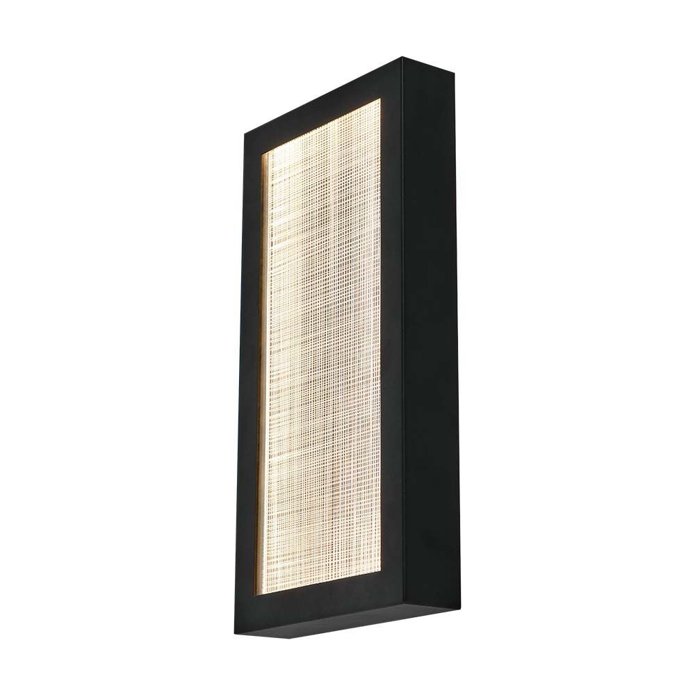 20w Udendørs Væglampe Ip65 Sort 3000k 200x50x400mm   Kulør : Varm fra V-tac