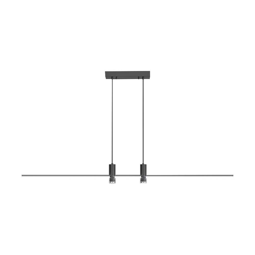 19w Hængelampe   Led, (80x100cm), 3000k, Sort Hus   Kulør : Varm fra V-tac