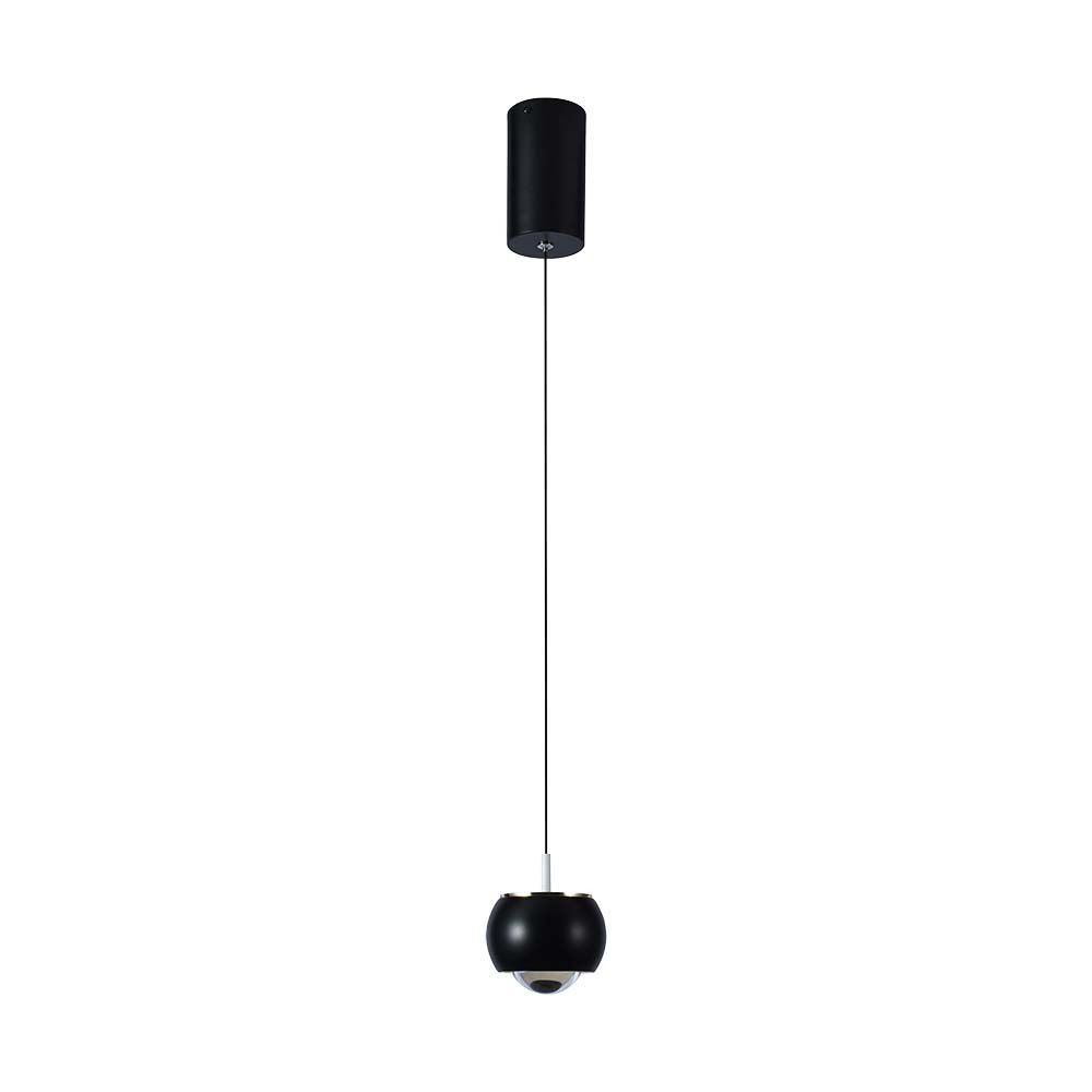 9w Hængelampe Led, 4000k, Sort, 10x10x100cm Kulør : Neutral fra V-tac