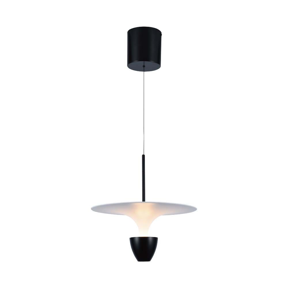 9w Led Hængelampe 30x320x100cm, 3000k, Hvid+sort Hus Kulør : Varm fra V-tac