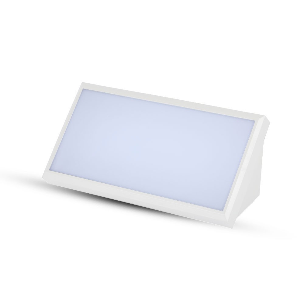 20w   Led Landskab Udendørs Soft Light, Stor, 4000k, Hvid Hus   Kulør : Neutral fra V-tac