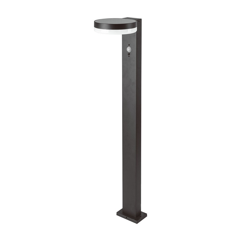 5,5w Led Solcelle Pullertlampe Pir Sensor, Ip54 Kulør : Varm fra V-tac