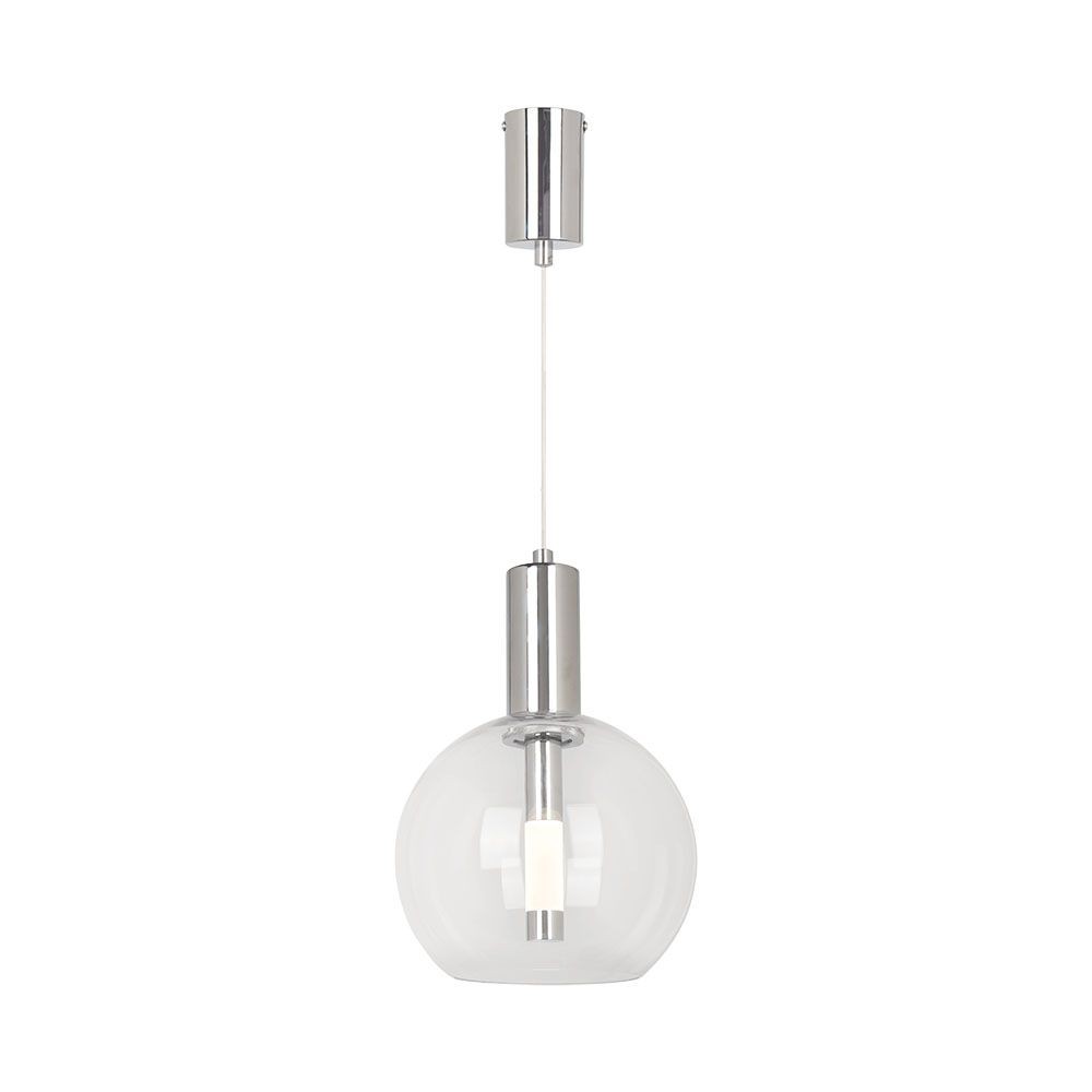 5w Led Pendel Lys   3000k, Klart Glas   Kulør : Varm fra V-tac