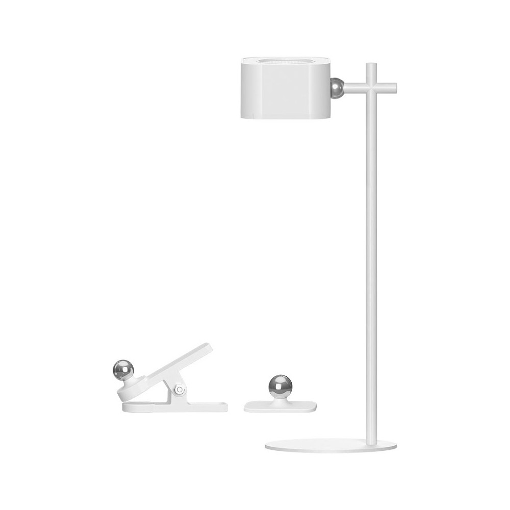 3w Led Bordlampe   Op Ned, Magnetisk, Touch, Dæmpbar, 3i1, Hvid, Hus   Dæmpbar : Dæmper Indbygget, Kulør : 3 I 1 fra V-tac