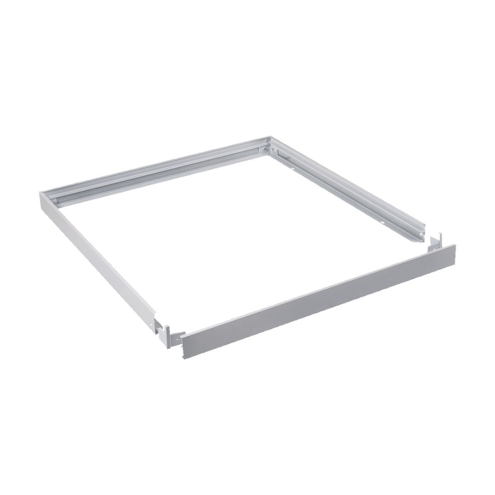 60x60 Påbygningsramme Til Led Panel Hvid Plast, Højde 4,4cm, Til Direkte Montering På Loft fra V-tac