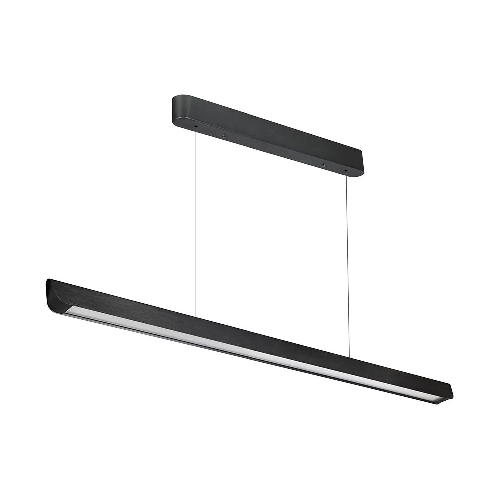 36w Led Lineært Hængende Suspensionslys Samsung, Diff. Pladetype 3i1, Sort Kulør : 3 I 1 fra V-tac