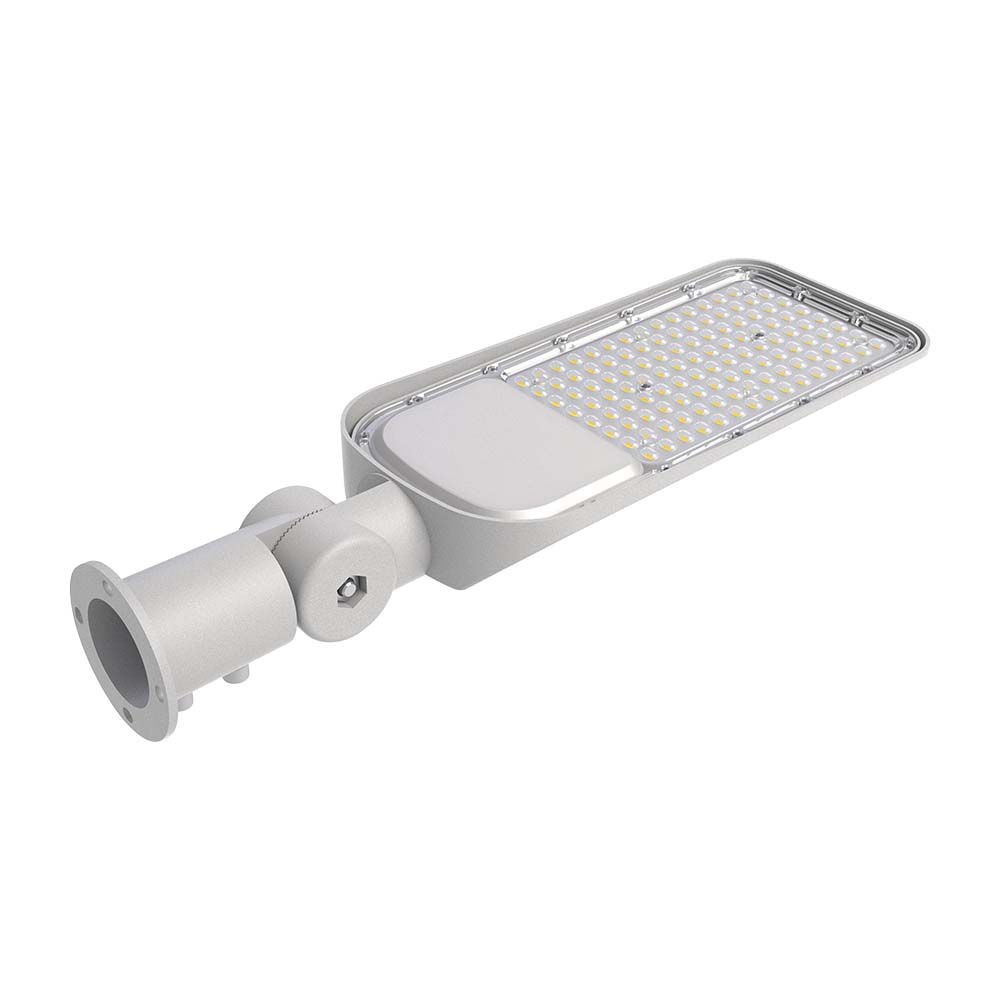 V Tac 100w Led Gadelampe Samsung Led Chip, Indbygget Skumringssensor, ø60mm, Ip65, 135lm W Kulør : Neutral fra V-tac