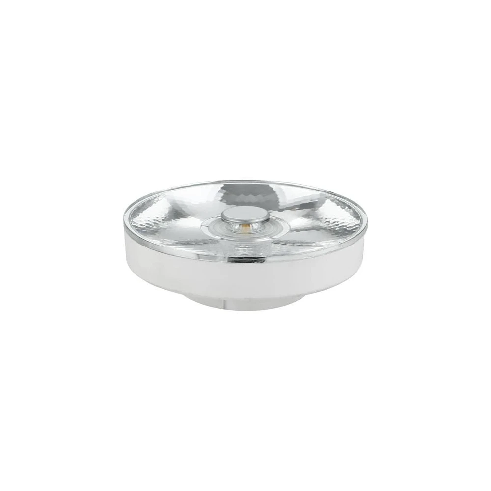 Gx53 10w Dæmpbar Led Pære   820lm, 10°, 3000k, Klar Glas   Dæmpbar : Dæmpbar, Kulør : Varm fra Spl