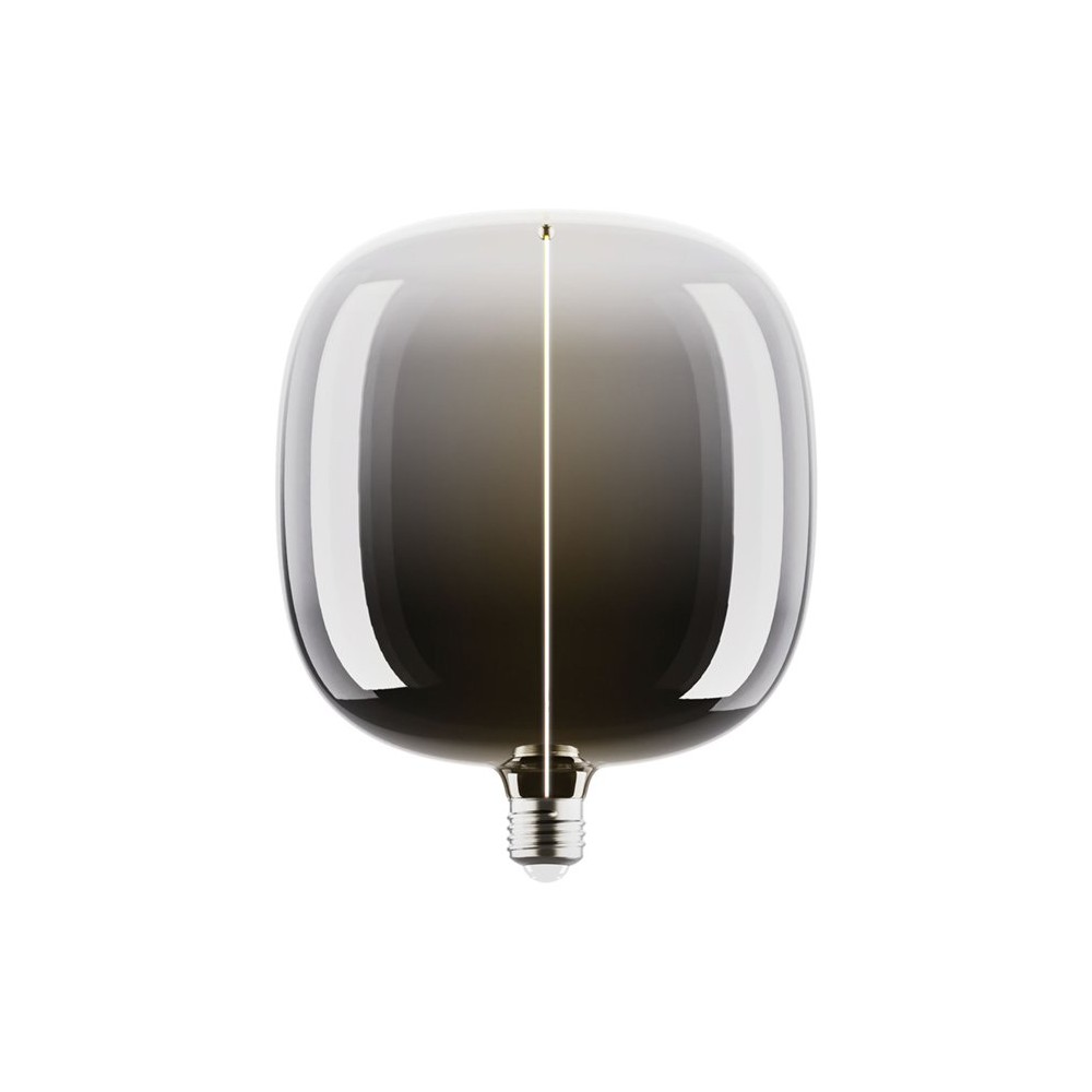E27 4,8w Dæmpbar Led Pære Big Flex Magnetic, 1800k, Smoke Glas, 100lm Dæmpbar : Dæmpbar, Kulør : Ekstra Varm fra Spl