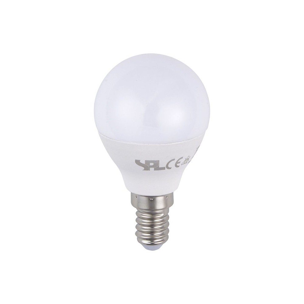 E14 5w Led Kronepære   G45, 400lm, Opal Glas   Kulør : Varm fra Spl
