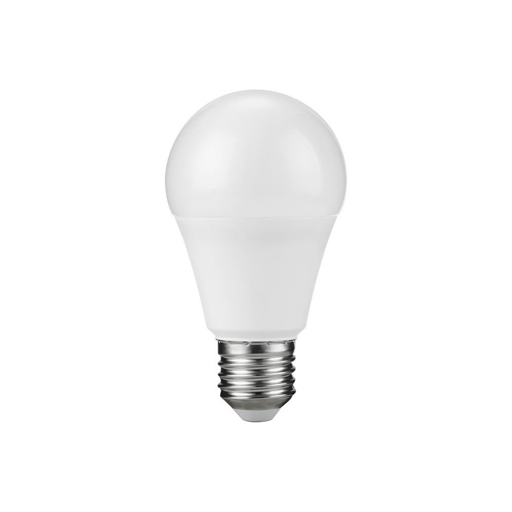 E27 9w Led Pære A60, 900lm, 3000k, Opal Glas Kulør : Varm fra Spl