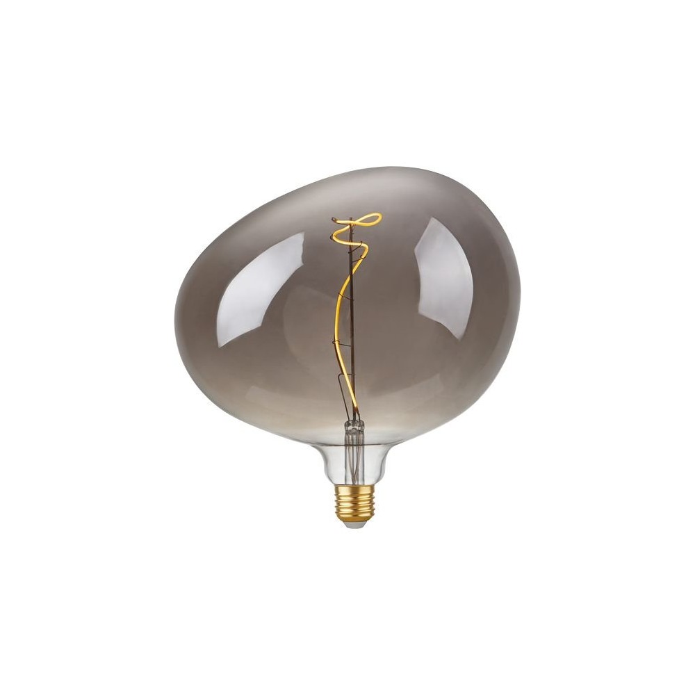 E27 4w Dæmpbar Led Filament Pære G220, Flex Snoopy, Smoke, 2200k, 130lm Dæmpbar : Dæmpbar, Kulør : Ekstra Varm fra Spl