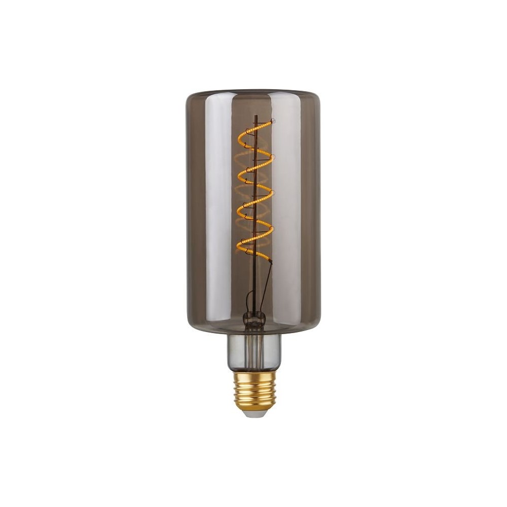 E27 4w Dæmpbar Led Pære Flex Bottle, 2200k, Smoke, Filament, Dekorativ Pære Dæmpbar : Dæmpbar, Kulør : Ekstra Varm fra Spl