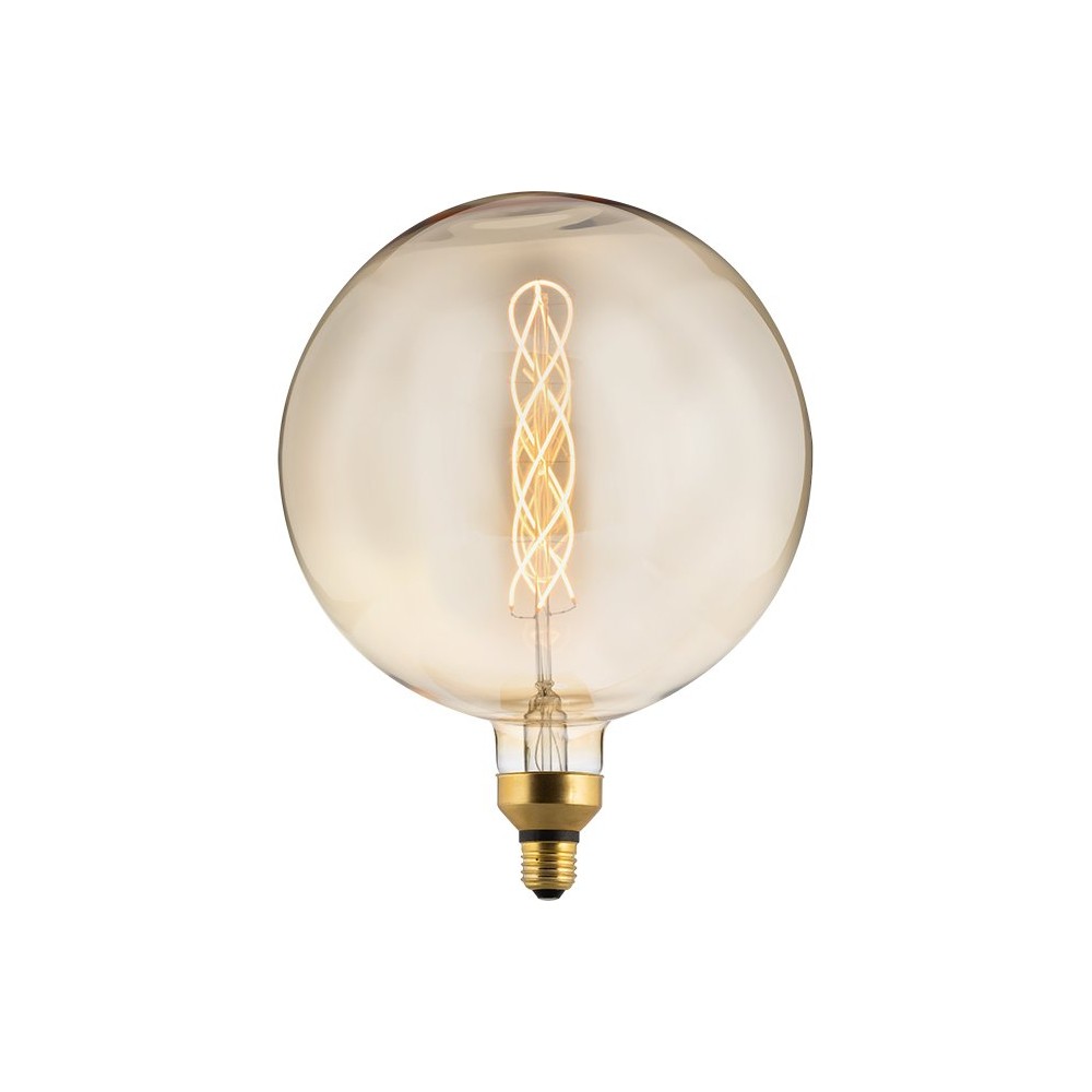 E27 6w X Flex Globe G300 Filament Pære 250lm, Dæmpbar, Guld Glas, 2000k Dæmpbar : Dæmpbar, Kulør : Ekstra Varm fra Spl
