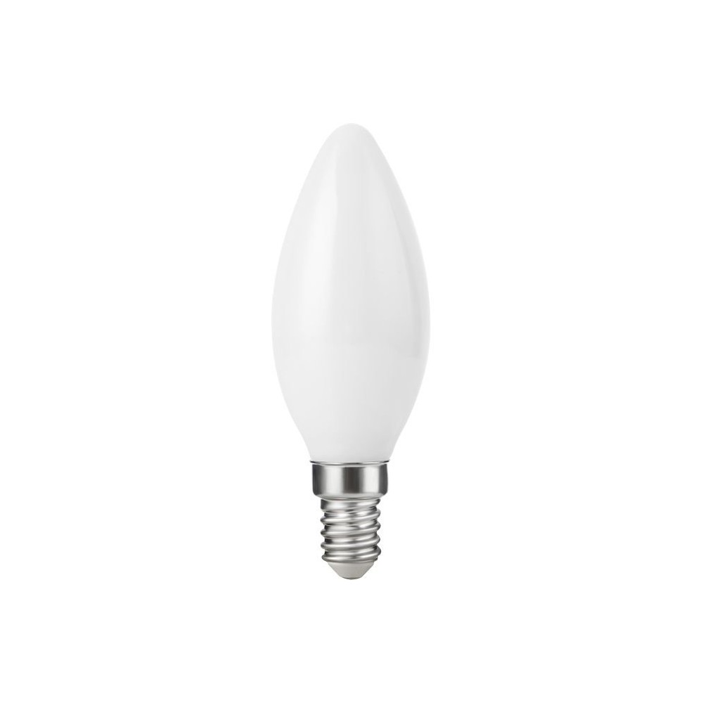 E14 2,5w Dæmpbar Led Kronepære Filament, C35, 250lm, 2500k, Opal Glas Dæmpbar : Dæmpbar, Kulør : Ekstra Varm fra Spl
