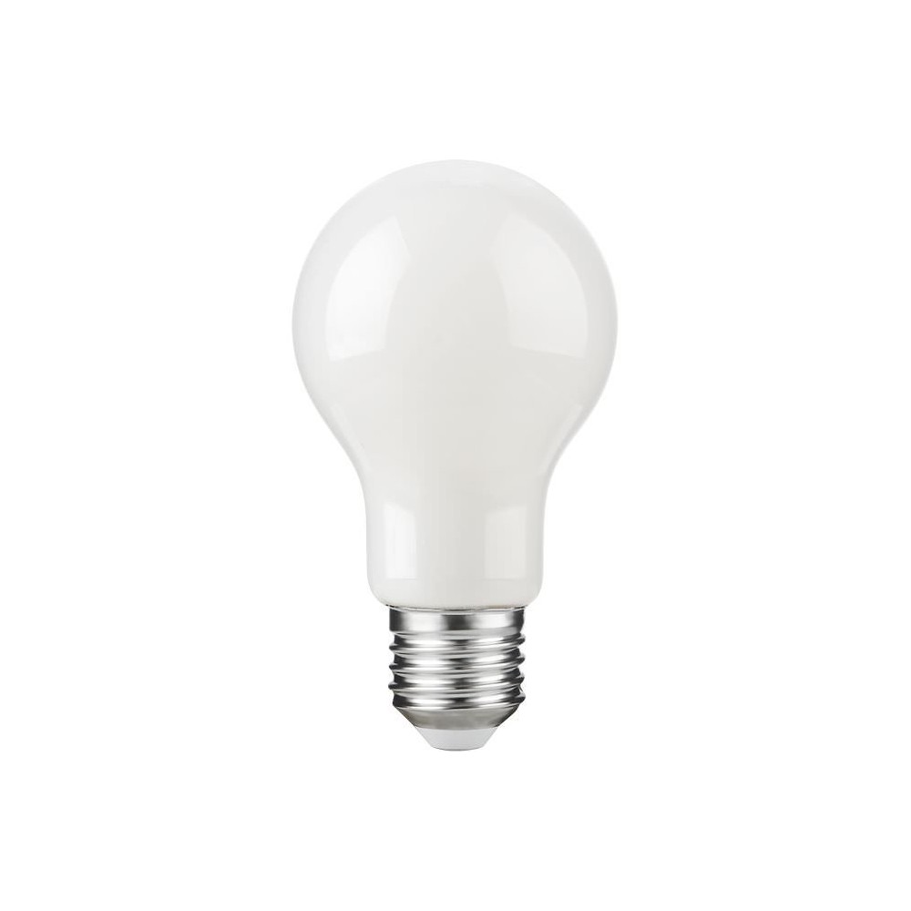 E27 7w Dæmpbar Led Pære   A60, Opal Glas, 806lm, Filament   Dæmpbar : Dæmpbar, Kulør : Varm fra Spl