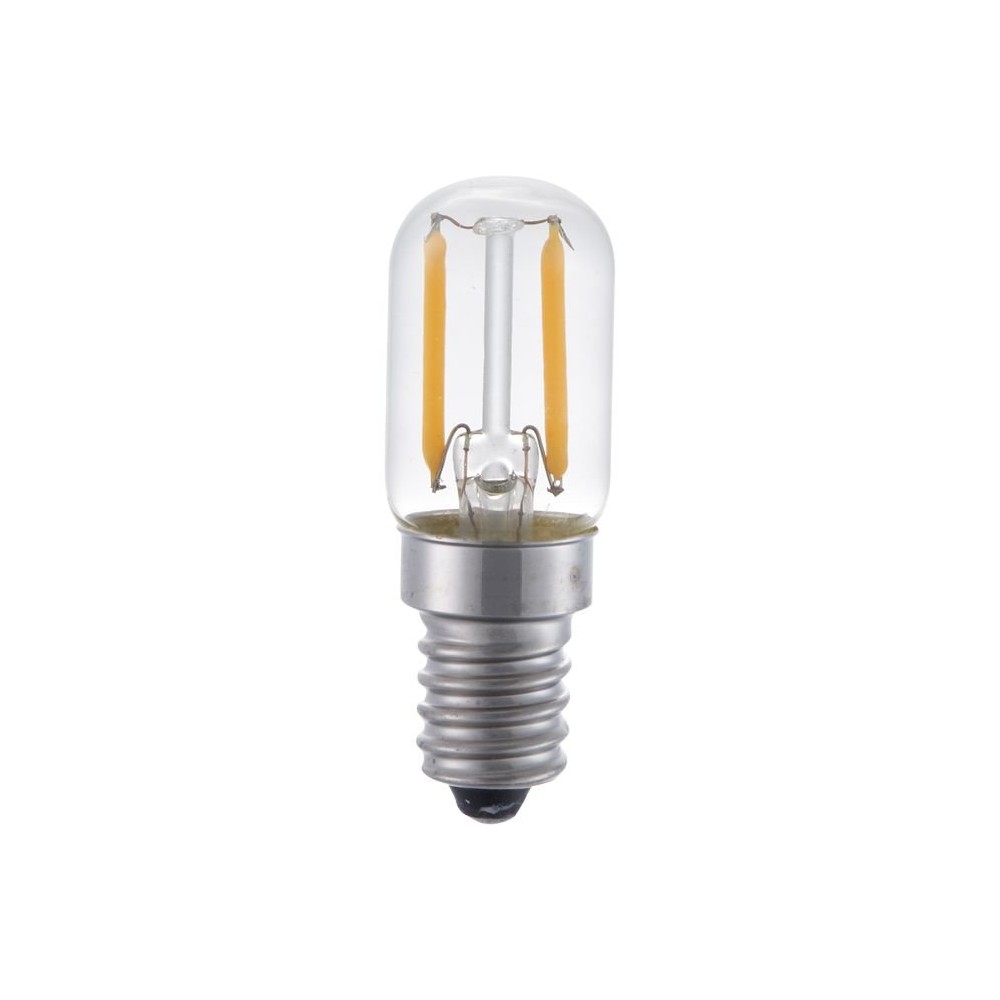E14 1,5w Led Rørpære 6cm, 100lm, 2500k, Klart Glas Kulør : Ekstra Varm fra Spl