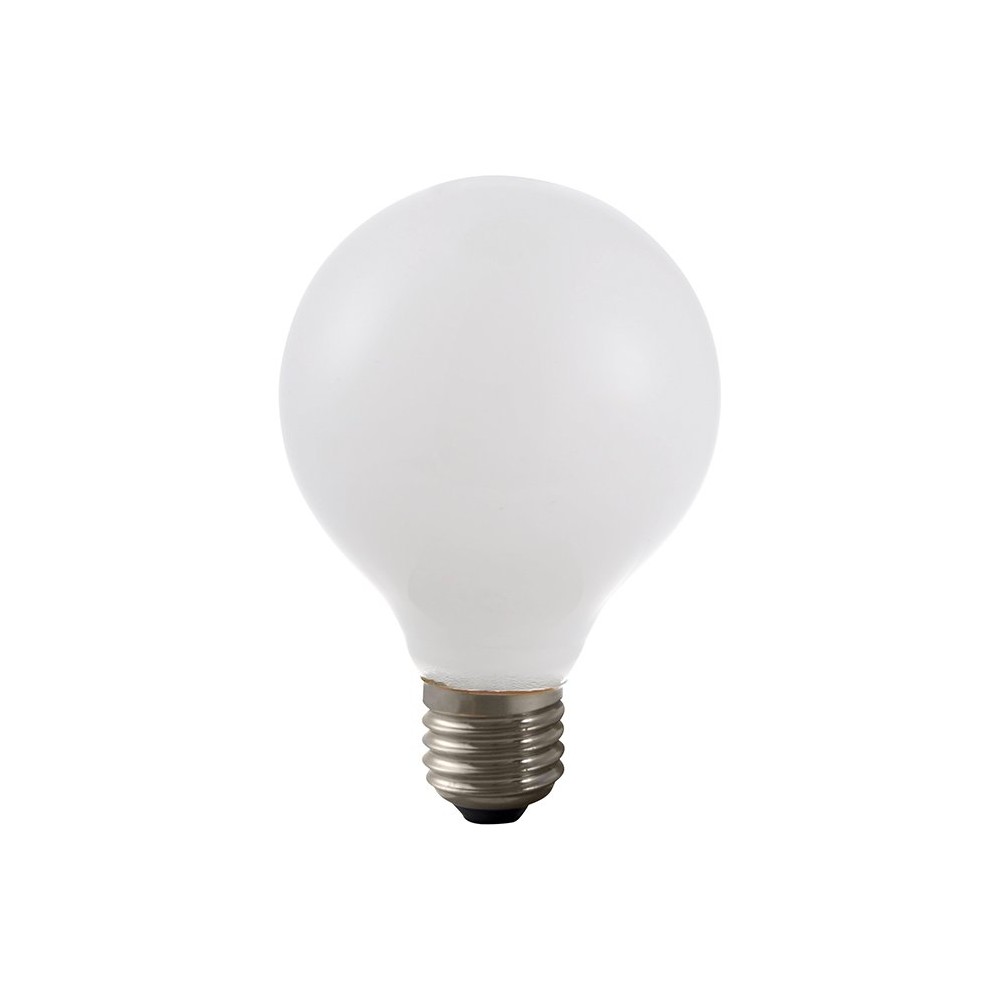 E27 4w Dæmpbar Led Globepære G80, Opal Glas, 2500k, Filament Dæmpbar : Dæmpbar, Kulør : Ekstra Varm fra Spl