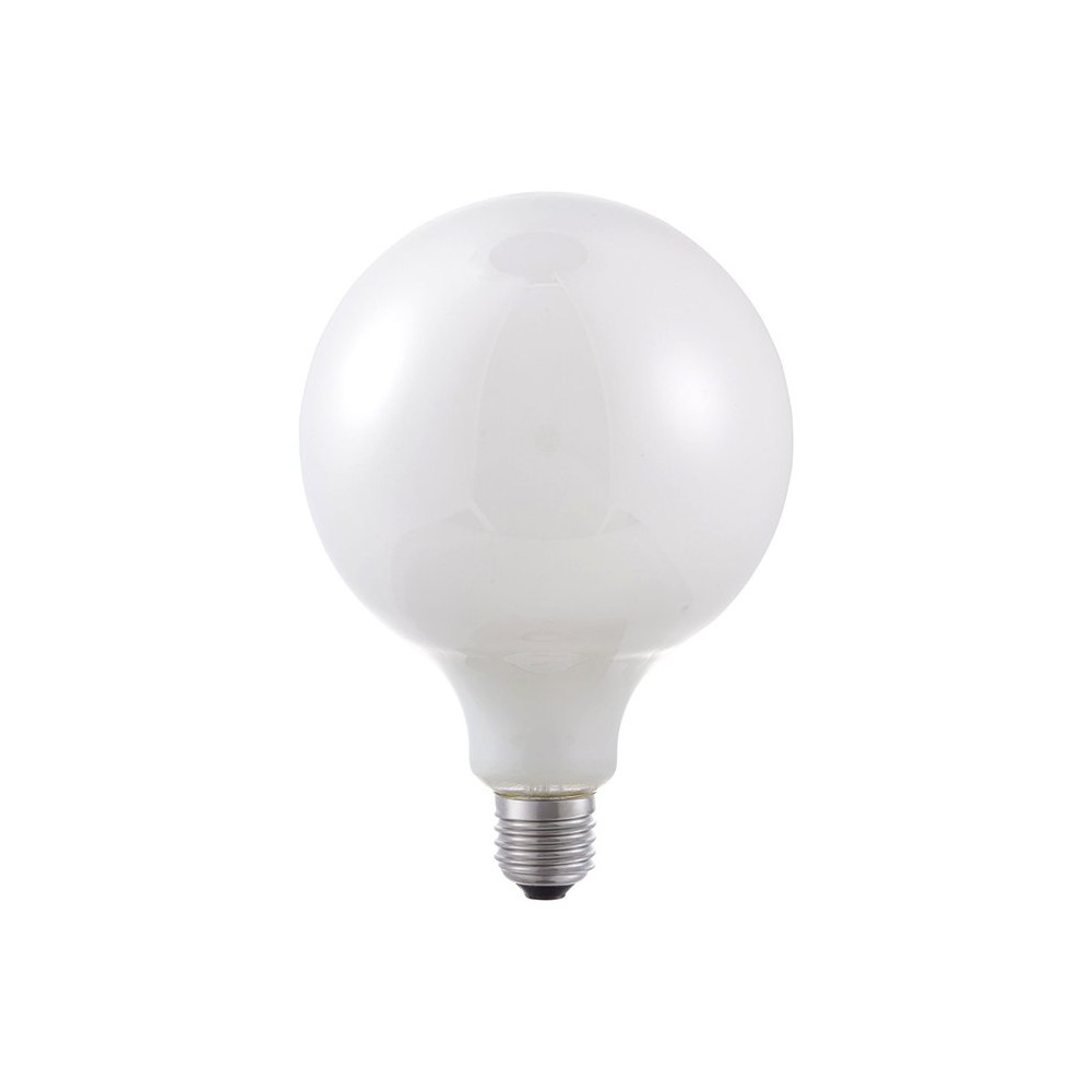 E27 6w Dæmpbar Led Globepære G125, Filament, Opal Glas, 2500k Dæmpbar : Dæmpbar, Kulør : Ekstra Varm fra Spl