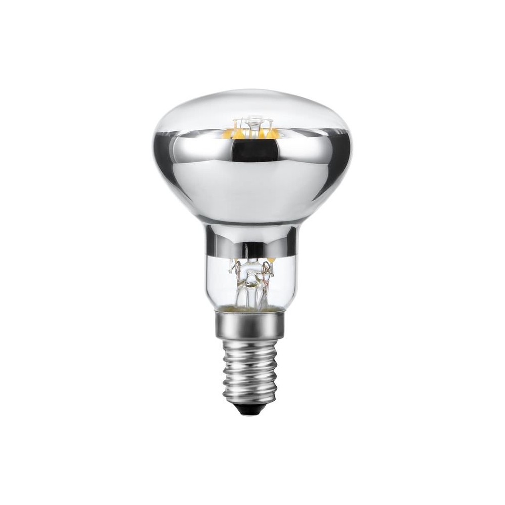 E14 4w Dæmpbar Led Filament Pære R50, 250lm, 2500k, Klart Glas Dæmpbar : Dæmpbar, Kulør : Ekstra Varm fra Spl