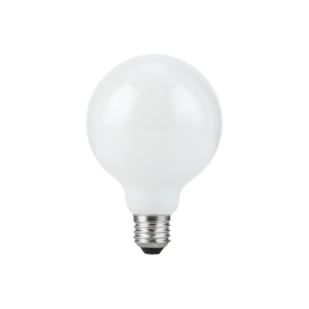 E27 5,5w Dæmpbar Led Globepære G95, Opal Glas, 2500k, Filament Dæmpbar : Dæmpbar, Kulør : Ekstra Varm fra Spl