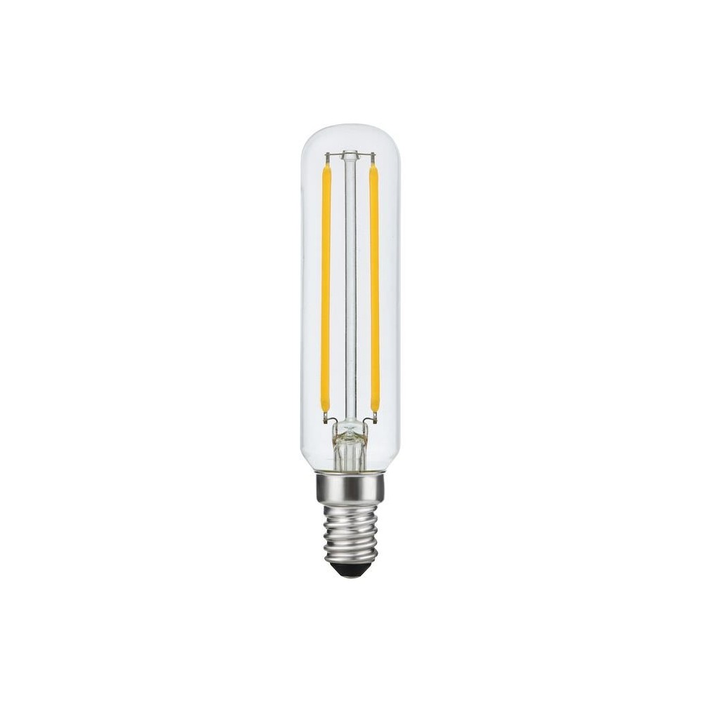 E14 4w Dæmpbar Led Rørpære 11,5cm, 2200k, Filament, Klar Glas Dæmpbar : Dæmpbar, Kulør : Ekstra Varm fra Spl