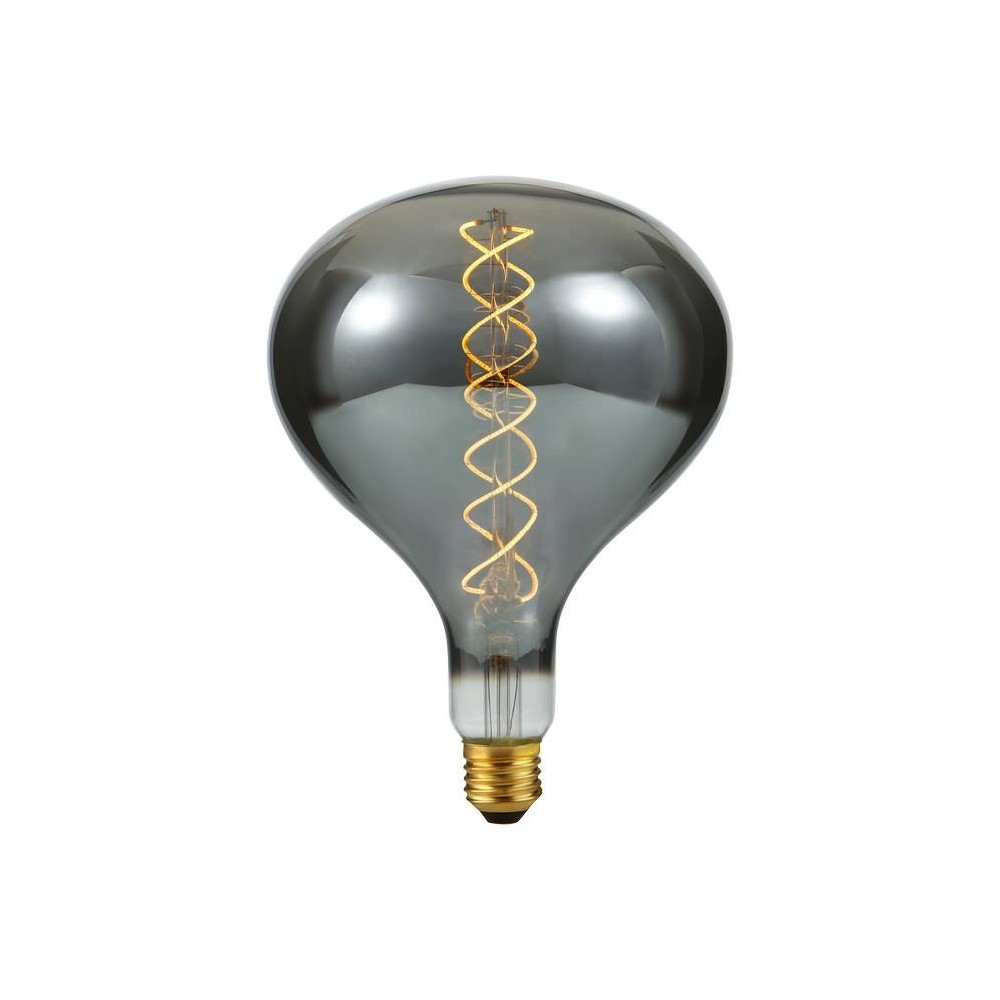 E27 6w Dæmpbar X Led Pære R160, 180lm, Smoke Glas, 2200k, Filament Flex Dæmpbar : Dæmpbar, Kulør : Ekstra Varm fra Spl