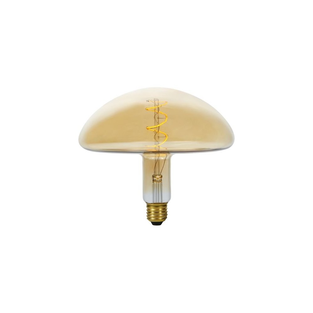 E27 4w Dæmpbar Led Filament Pære Flex Mush, 200lm, 2000k, Guld Glas Dæmpbar : Dæmpbar, Kulør : Ekstra Varm fra Spl