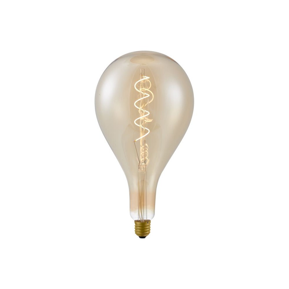 E27 4w X Filament Led Pære A157, 2000k, Guld Glas, Dæmpbar, Flex Filament Dæmpbar : Dæmpbar, Kulør : Ekstra Varm fra Spl