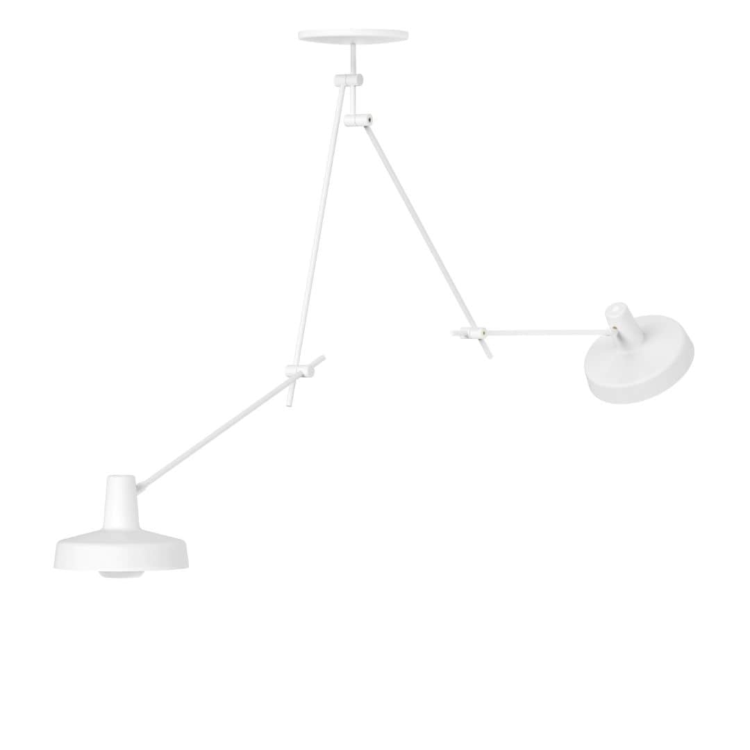 Arigato Loftlampe Dobbelt Lang Hvid     fra Grupa Products