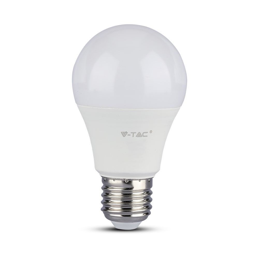 E27 8,5w Led Pære A60, 200 Grader Dæmpbar : Ikke Dæmpbar, Kulør : Varm fra V-tac