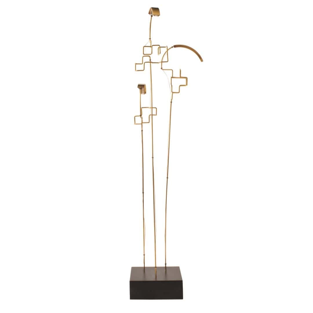Boucle Transportabel Bordlampe Messing     fra Dcw Editions