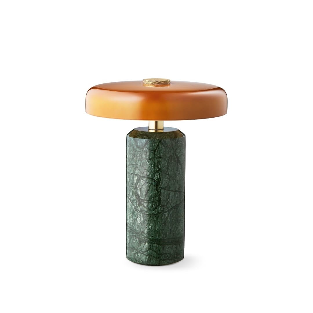 Trip Bordlampe Moss Amber     fra Design By Us